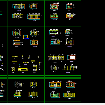办公空间装修总图