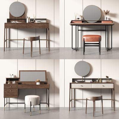 北欧 妆台妆椅组合