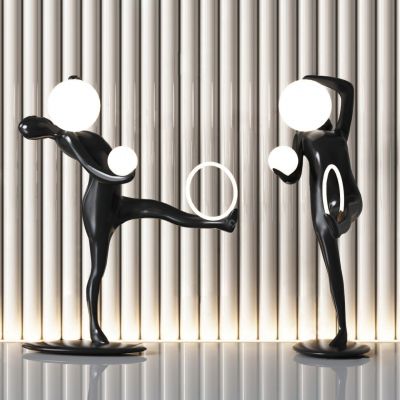 现代抽象人物雕塑