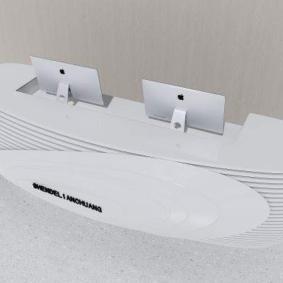 现代科技服务台，吧台，接待台，公司前台