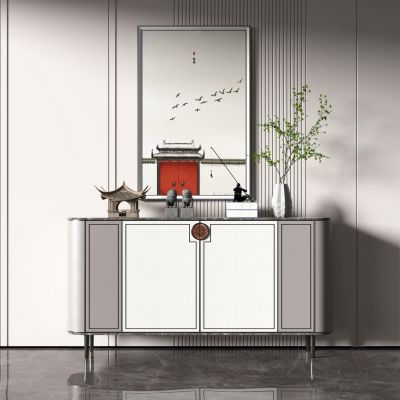 新中式玄关柜