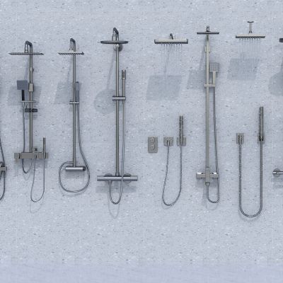 现代卫生间花洒，淋浴，浴室花洒，卫浴用品