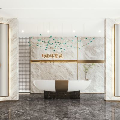 售楼处前台 接待台