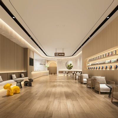 前台 休闲区 等候区