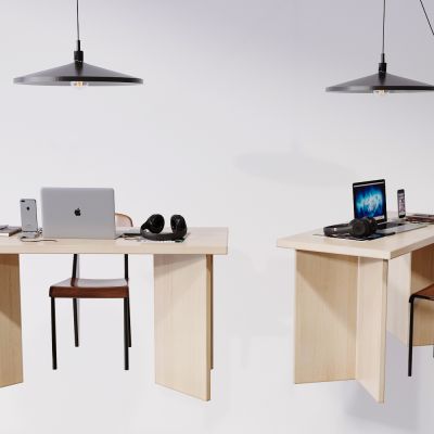 现代简约轻奢书桌椅子