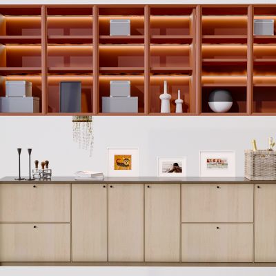 北欧简约餐厅餐边柜