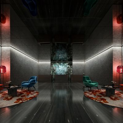 酒店接待 休息区