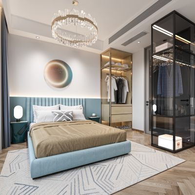 现代卧室