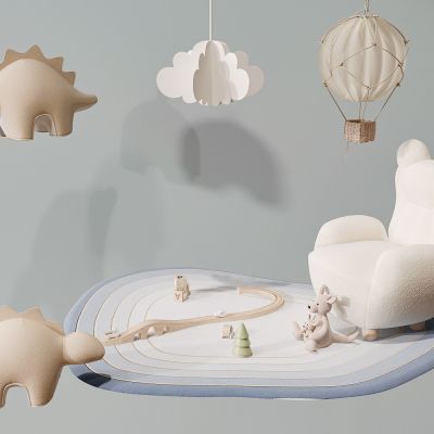 北欧简约儿童沙发组合