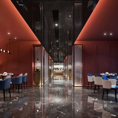 酒店餐厅　自助餐