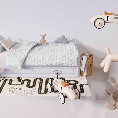 现代简约轻奢儿童房装饰