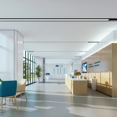 医院门厅3D模型