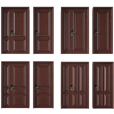 美式实木入户门防盗门