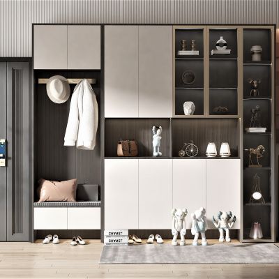 现代风格鞋柜