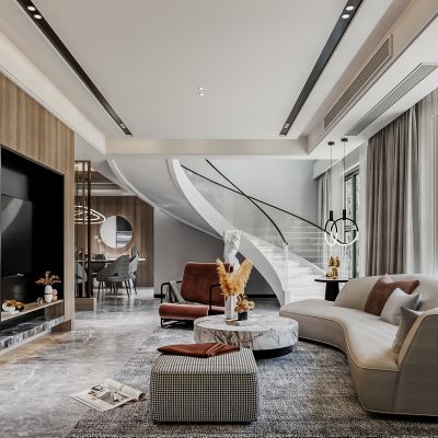 现代轻奢客餐厅