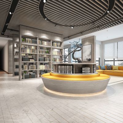 现代书店阅读区