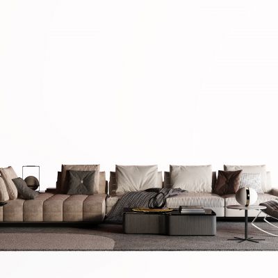 后现代转角沙发