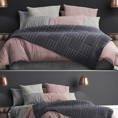 现代风格床组合国外