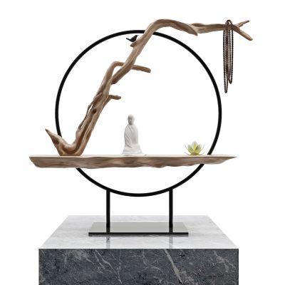 新中式摆件佛珠