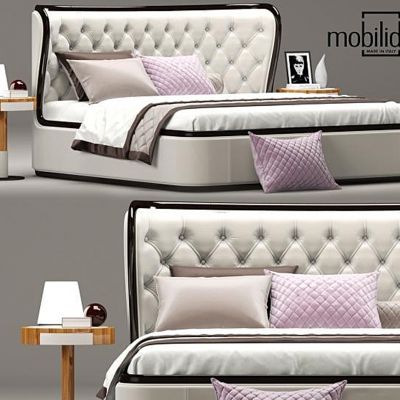 现代风格床国外