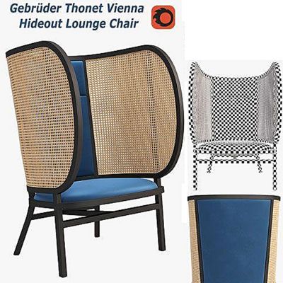 现代高靠背休闲椅国外