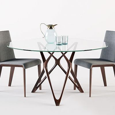 现代餐桌椅组合国外