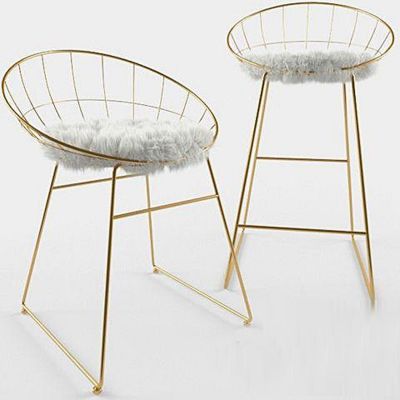 现代金属吧椅国外