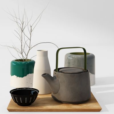 茶壶罐子摆件