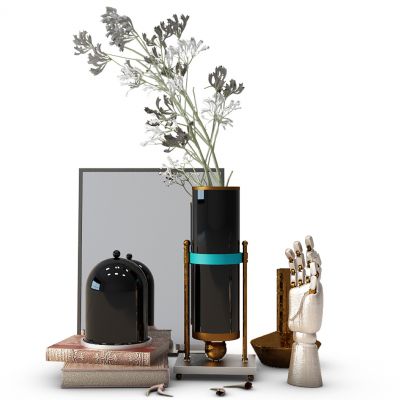 花瓶摆件机械手臂