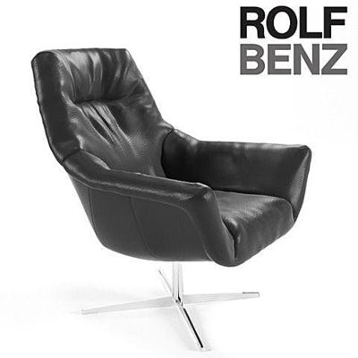 现代皮质休闲椅国外