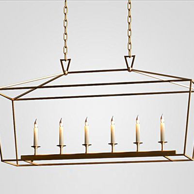 美式金属铁艺吊灯