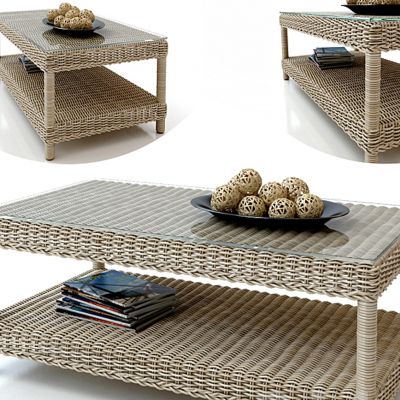 户外藤制沙发椅子组合