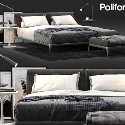 现代风格床国外