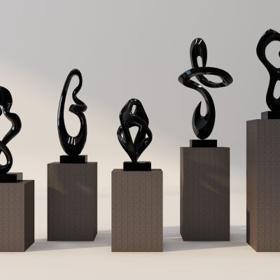 抽象雕塑摆件