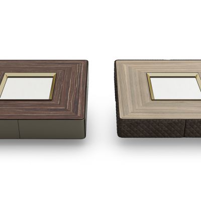 现代木质茶几组合