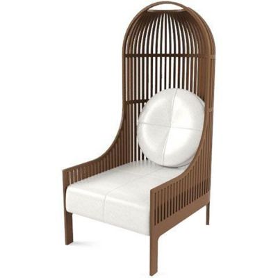 现代高靠背休闲椅国外