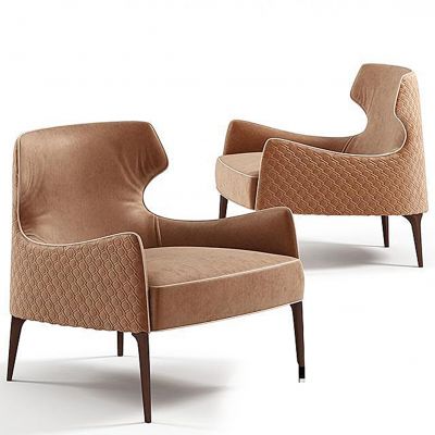 现代单人休闲椅国外