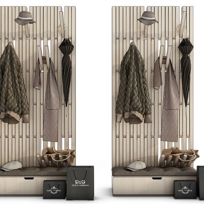 现代毛衣帽子围巾雨伞展架