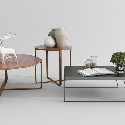 现代茶几边几