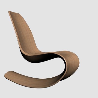 现代休闲摇椅国外