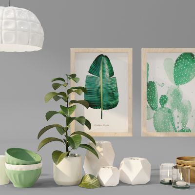 花瓶小清新摆件