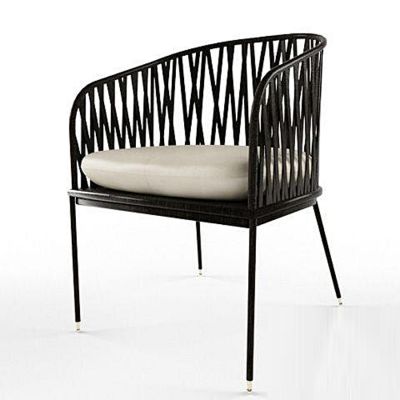 北欧铁艺休闲椅国外