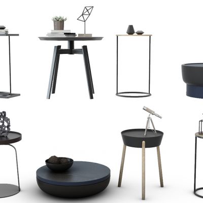 现代边几茶几组合