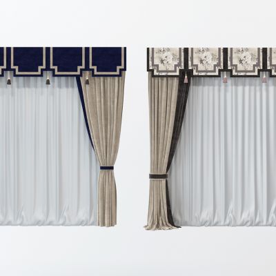 新中式窗帘