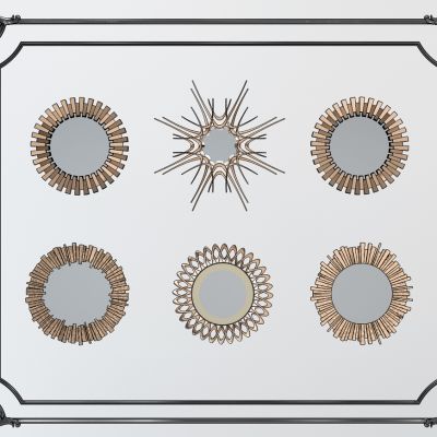 现代装饰镜镜子