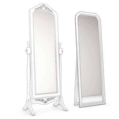 欧式落地镜