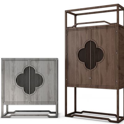 新中式装饰柜柜子