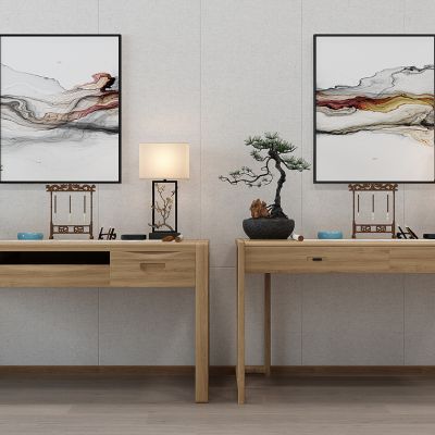 新中式书桌写字台