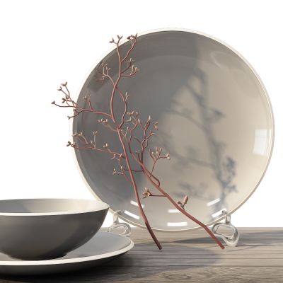 装饰品组合盘子