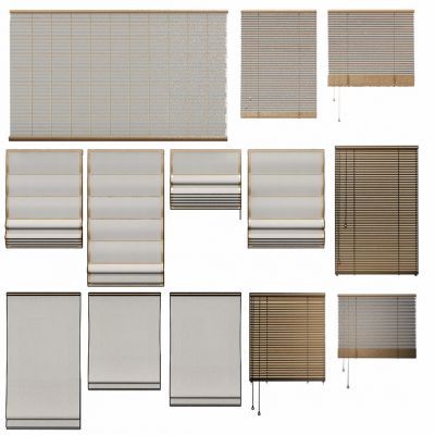 现代百叶帘罗马帘